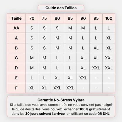 Soutien-gorge Vylara Comfort sans coutures ni armatures