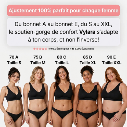 Soutien-gorge Vylara Comfort sans coutures ni armatures